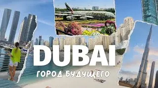 Дубай 2023 - город будущего. Дубай марина, JBR beach. Miracle garden. Фонтаны.
