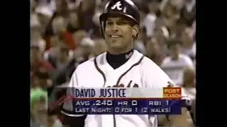 1995 Indians @ Atlanta World Series Game 2