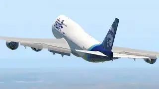 Plane taking vertical take off