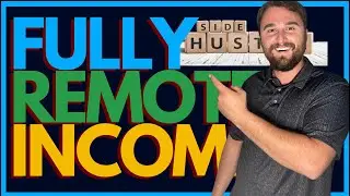 Top 3 FULLY REMOTE Side Hustles (September 2024)