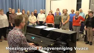 Meezingavond Zangvereniging Vivace