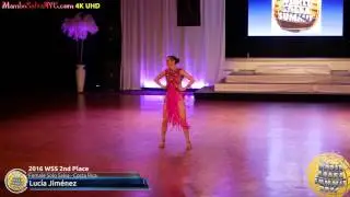 WSS16 Professional Female Solo Salsa 2nd Place Lucía Jiménez
