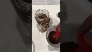 Coffee powder transfer using stem tool remover #videos #viral