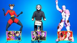 Legendary Custom Skins in Fortnite Dance Battle