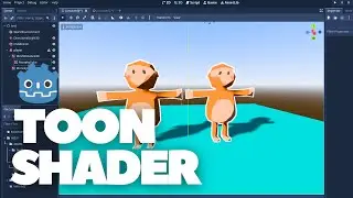 Stylized Toon Cell Shading in Godot 4.6 | Step by Step Guide Tutorial
