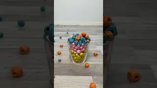 How Did the Last Beads Jump Like That? 😮 #shorts #reverse