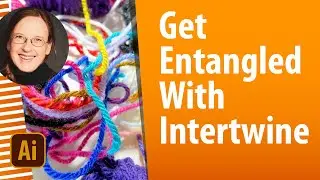 Using Intertwine in Illustrator 2023 And Inspecting The Results