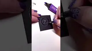 Highlighter Ribbon Lettering for @