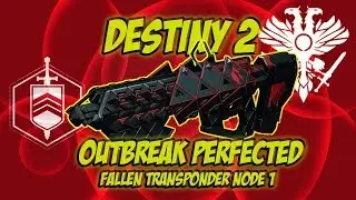 Destiny 2 How to find the Fallen Transponder Node 1 for Outbreak Perfected The Drain EDZ