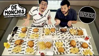 PROBANDO TODO EL MENÚ DE BURGERS MX (Linda Vista) 🍔 FT. TAVO MORALES | DE MONCHIS CON MELÉNDEZ #01