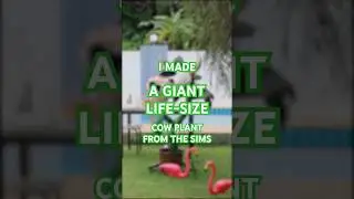 My new sculpture life-size Cow Plant 🐮🌱from The Sims #thesims #sims4 #sims2 #ts4 #ts2 #sims3