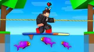I Hunted PIRANHA!! in Fishing Simulator Roblox..