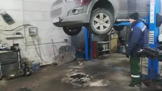 Chevrolet Captiva с редким мотором A22DMH Часть 1