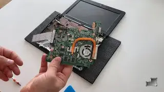 Asus Eee PC 1015 Disassembly video 4K, SSD Upgrade