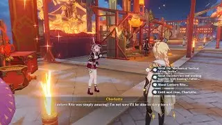 Characters Hidden Location/Voicelines - Lantern Rite Event [Genshin Impact 4.4]