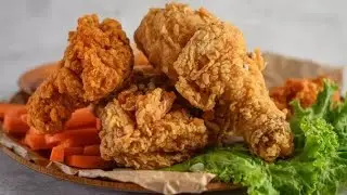 AYAM GORENG KRISPY ALA KFC!! TERNYATA BEGINI CARA PEMBUATAN NYA!! COCOK BUAT USAHA.