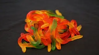 Edible Gummy Worm Slime