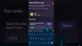 (Make $1000 Per Day )#tapswap daily video code#Tapswap daily mission#tapswap