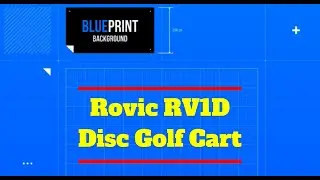 Rovic RV1D Disc Golf Cart