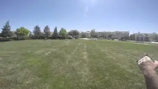 To windy to BBQ, might as well fly a kite