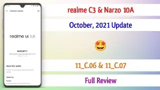 realme C3 C.06 Update Review 🥳 | realme C3 New Update | realme C3 Update | realme C3 Android 11 ~ 🔥