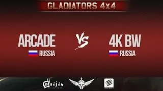 Гладиаторы ARCADE  Russia - 4K BW  Russia РБ