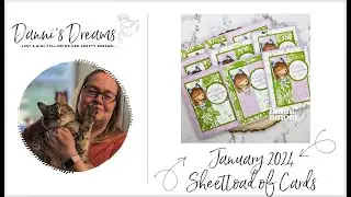 January 2024 SheetLoad of Cards | I'm Back On The Collab Team!