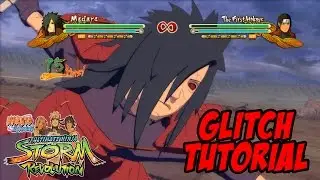 Naruto Storm Revolution - Madara Fall off Map Glitch New!! Tutorial (HD)