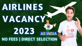Latest Airlines Jobs Updates | 10th&12th pass can apply | work from home | data entry work 