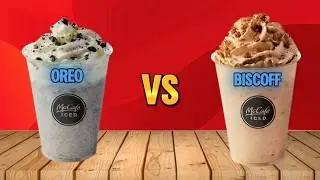 McDonald’s Oreo Frappe vs Biscoff Frappe