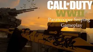 COD WW2 Paratrooper Sniping Gameplay (Content Update)