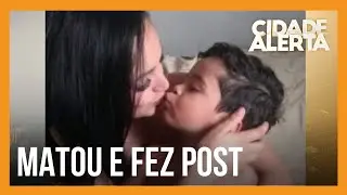 Mãe mata o próprio filho de 4 anos e faz postagem na internet para chamarem a polícia