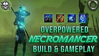 OVERPOWERED Necromancer PvP BURST BUILD!!! 💀 HIGH BURST | SOLO 1vX Necro Build 💀 | ESO Necrom