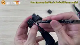 BMW Android Screen: How to move the AUX PINs to fit OEM BMW E39 E53 E83 E85 E86 X3 X5 Z4 AUX PINOUT