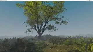 grass/foliage translucency test