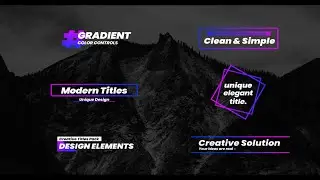 Free Title Templates For Adobe & DaVinci Resolve l Lower Thirds
