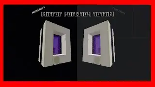 Mirrored Portal - Minecraft