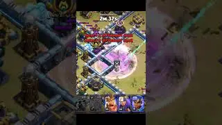 super archer blimp attack th 13 coc