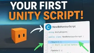 Creating Your First Script in Unity (#1)