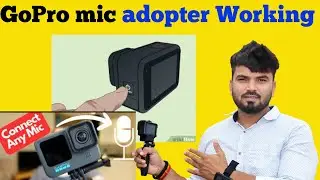 Go Pro mic adopter is not working and Complete Solution