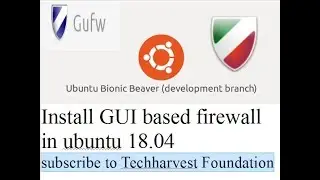 Ubuntu GUI firewall install on ubuntu 18 04 