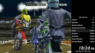 SuperCross Circuit (PS1) // 250cc Supercross in 24:22.98