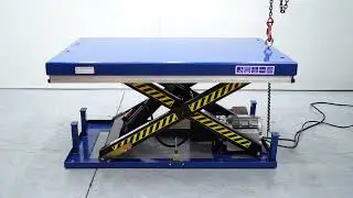 Referencia: 10161 / Mesa elevadora eléctrica 1.000 kg. Plataforma de 1300 x 820