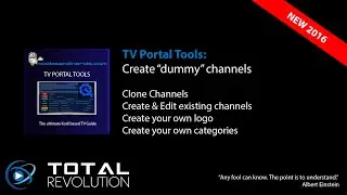 TVP - Creating Dummy Channels