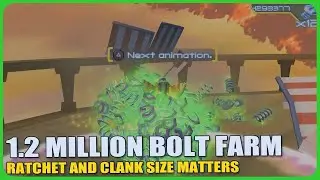 Ratchet and Clank Size Matters - Bolt Farming (1,200,000 Bolts per 2 minutes)