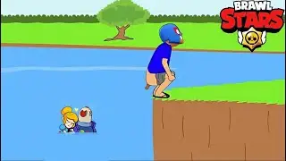 Brawl Stars Animation: El Primo's Fire and Butt || cony Max joins the family