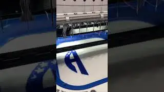 July 4th Monogram Tank Top using Mighty Hoops and Melco EMT16X Embroidery Machine #machineembroidery