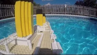 LEGO Titanic Sinking - Aft Cam [Vid 1 of 4]