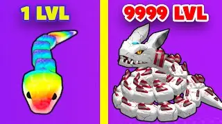 Snake Clash! .io - MAX LEVEL! Epic Snake Clash.io Gameplay! 