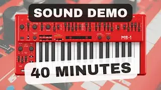 Behringer MS-1 – 40 Minutes Synth Exploration | Sound Demo